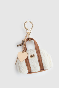 Womens Bags: Sherpa Bowler Bag Charm