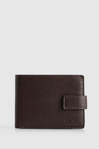 RFID Ellis Leather Tab Wallet