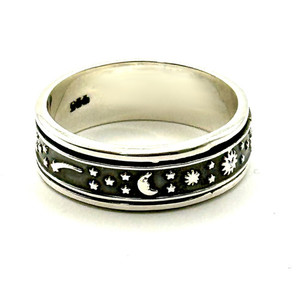 Galaxy Spinner Ring strangelynormal