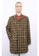 Mcqueen Coat , Brown Check strangelynormal