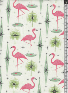 70. Mid Century Flamingos strangelynormal