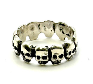 Products: Multi Skull Ring strangelynormal