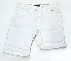 White Denim Shorts strangelynormal