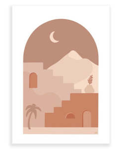 Marrakesh - Wall Print by Lagom Design Studio