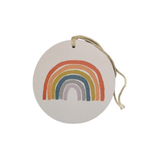 Citta Design: Rainbow Gift Tag by Citta Design