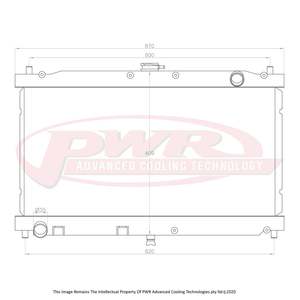 Pwr Advanced Cooling Technology: Mazda MX5 NB (1998-2005) PWR Radiator
