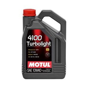 Motul Engine Oil: Motul 4100 Turbolight 10w40 4L