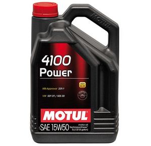 Motul Engine Oil: Motul 4100 Power 15w50 4L