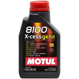 Motul Engine Oil: Motul 8100 X-Cess GEN 2 5w40 1L
