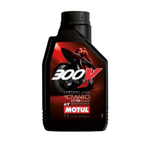 Motul Motorbike Cycle: Motul 300V FL Road Racing 10w40 1L