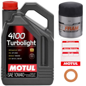 Nissan Motul Oil Service Kits: Nissan 180SX 1989-98 S13 Motul Oil Service Kit