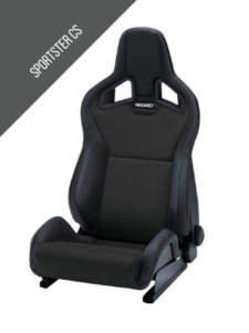 Recaro Sportster CS seat - Black - Artificial Leather - USED