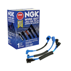 NGK S6 RX-7 ignition lead set or spark plug combo