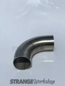 Stainless Tube Exhaust 90