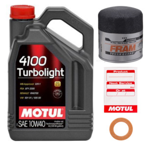 Honda Integra 1989-93 DA5-9 DB1 Motul Oil Service Kit