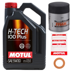 Toyota Corolla RunX/Fielder/Sportivo 2000-06 E122 E123 Motul Oil Service Kit