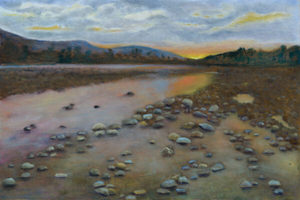 Te Awa – Stillness at First Light EClaire Fine Art