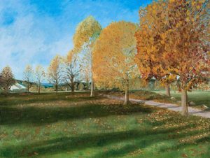 Autumn in the Park EClaire Fine Art