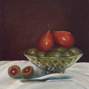 Red pears EClaire Fine Art
