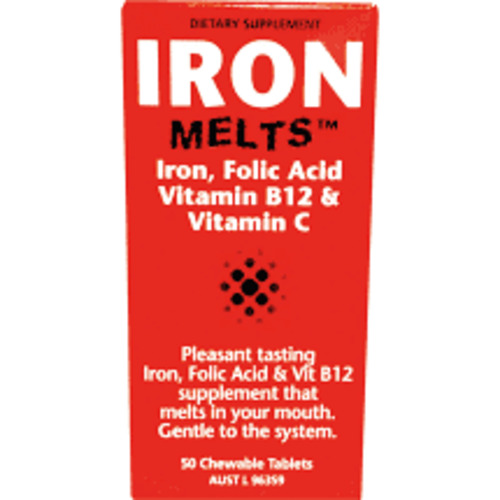 Iron Melts 50 Tablets