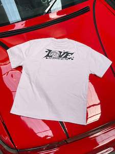 Apparel: PINK LOVE STREET TEE