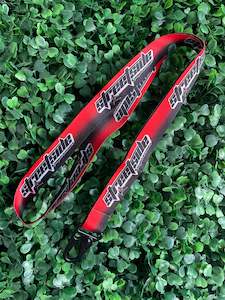 Accessories: BLACK & RED STREETSIDE LANYARD