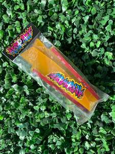 Aerowolf: FLUORESCENT ORANGE AEROWOLF MIRROR VISORS