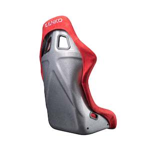 Ganko Seats: GANKO JP - STAUNCH FIXED BACK - GLITTER SILVER