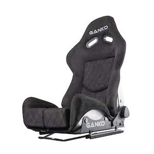 Ganko Seats: GANKO JP - RECLINABLE SEAT - GLITTER SILVER