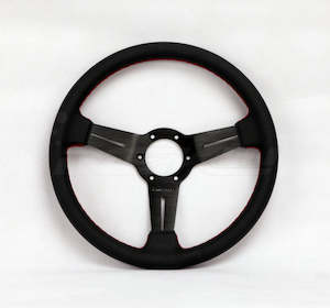 Steering Wheels: 330MM CLASSIC LEATHER STEERING WHEEL