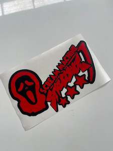 Stickers: SCREAM MACHINE DUAL LAYER