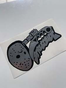 Stickers: RUN & HIDE DUAL LAYER