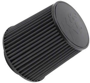 K&N Black Universal Round Tapered Clamp On Filter Fits 4" (102mm) KNRU-5171HBK