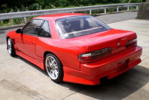 Body Kits Aero: S13 VERTEX STYLE REAR BUMPER