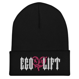 Products: Ego Lift Embroiled Cuffed Beanie - Strength Block