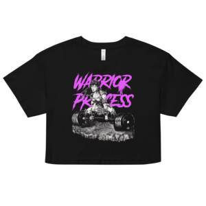 Products: Xena Warrior Princess Black Crop - Strength Block