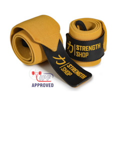 Wrist Wraps: Thor - Heavy Wrist Wraps - Gold - IPF Approved