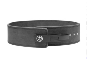 lifting belt: 10mm X 4" Lever Belt - Dark Grey - IPF APPROVED