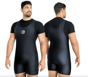 Soft Suit: Soft Suit (Black Singlet).  UNISEX - IPF APPROVED - NEW!!