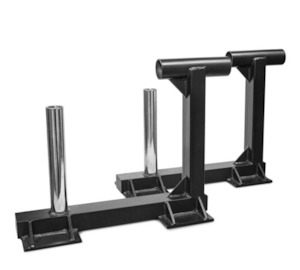Hard Equipment Weights Bars Etc: Silver Dollar Deadlift Attachments