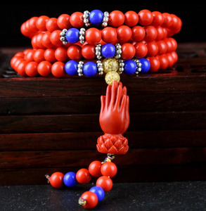 Products: 6mm Cinnabar stretch bracelet Strength Within