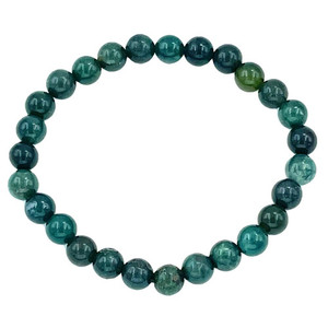 Products: Green Moss Agate Stretch Bracelet Strength Within
