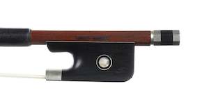 Marco Raposo, Brazil, nickel-mounted pernambuco cello bow