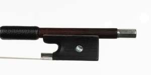 German, silver-mounted violin bow