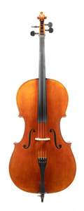 Cellos: Jay Hiade “L’ancienne Special Model”  Eurowood cello, 2023