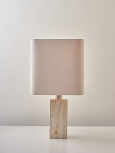 Oversized Travertine Table Lamp by Fratelli Mannelli - STUDIO 11: 11