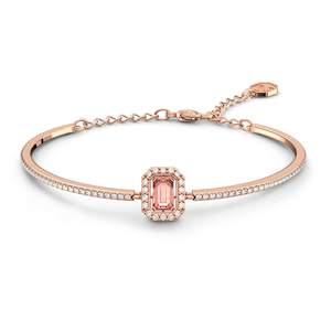 Bangle: MILLENIA BANGLE, PINK, ROSE-GOLD TONE PLATED