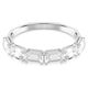 Millenia Bangle Octagon - White, Rhodium