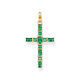 Heritage Green Cross Necklace