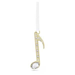 Crystal Living: HOLIDAY MAGIC MUSIC NOTE ORNAMENT